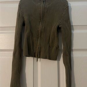✨ 2/$20✨ H&M Girl Zip-Up Sweater